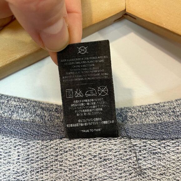 Volcom Blue Sweatshirt Shoulder Pocket Longsleeve - Picture 9 of 10